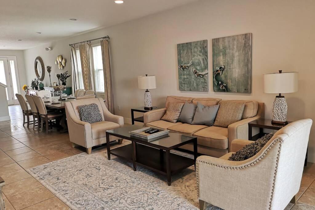 Luxurious Modern Villa Near Disney With Theater, Pool And Spa In Encore Resort At Reunion Orlando Kültér fotó