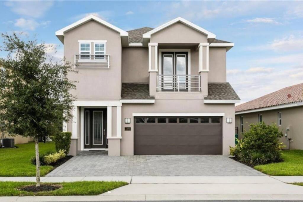 Luxurious Modern Villa Near Disney With Theater, Pool And Spa In Encore Resort At Reunion Orlando Kültér fotó