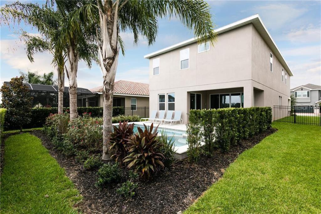Luxurious Modern Villa Near Disney With Theater, Pool And Spa In Encore Resort At Reunion Orlando Kültér fotó